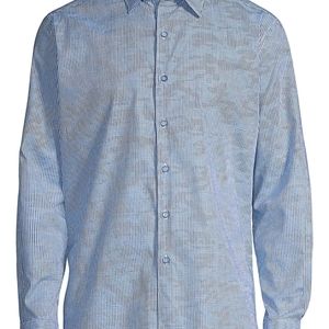 ROBERT GRAHAM ORSON LONG-SLEEVE SHIRT SZ 2XL NWT $198 BLUE COLOR